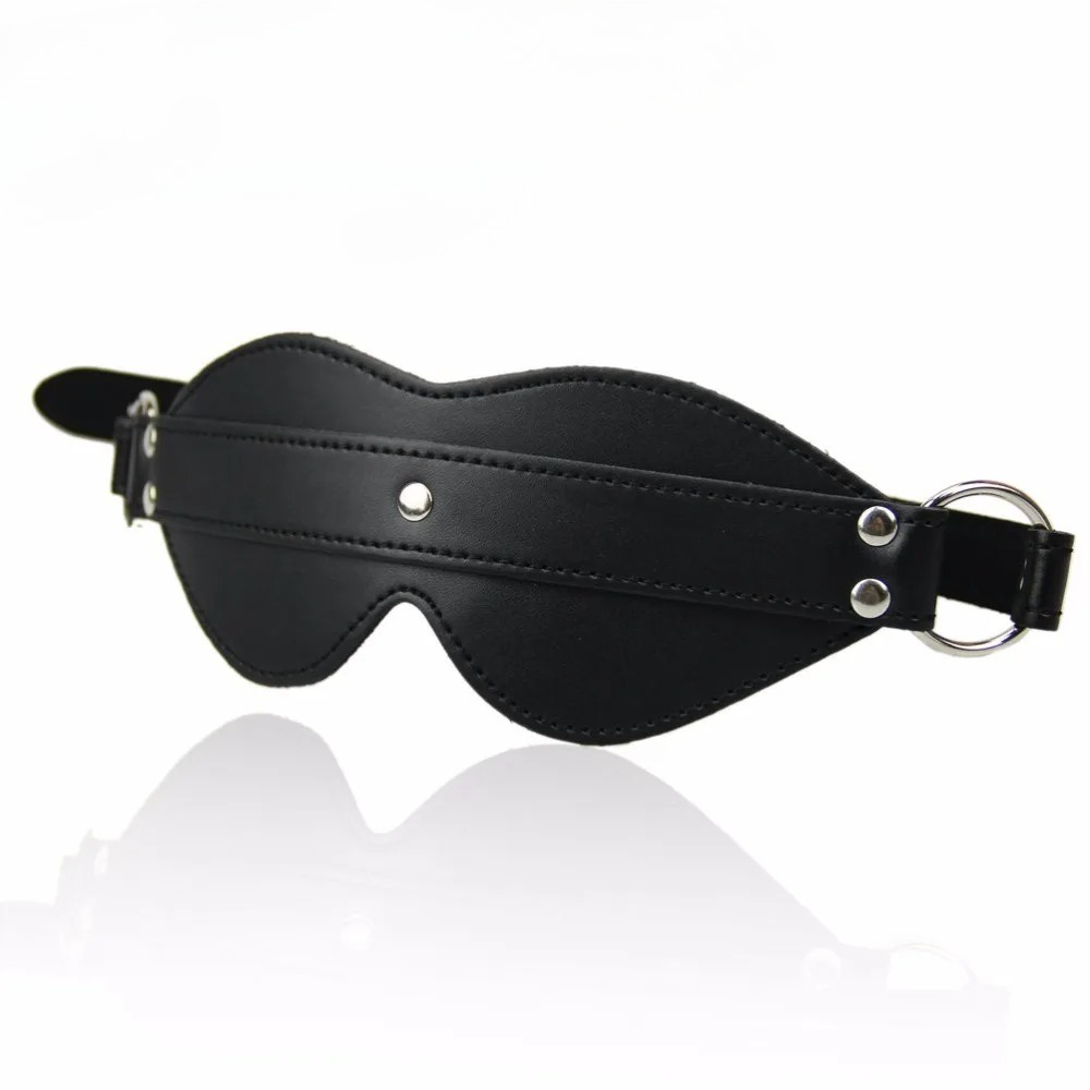 Party Games Mystery - Leder Augenbinde Spiele für Erwachsene, BDSM-Flirt,