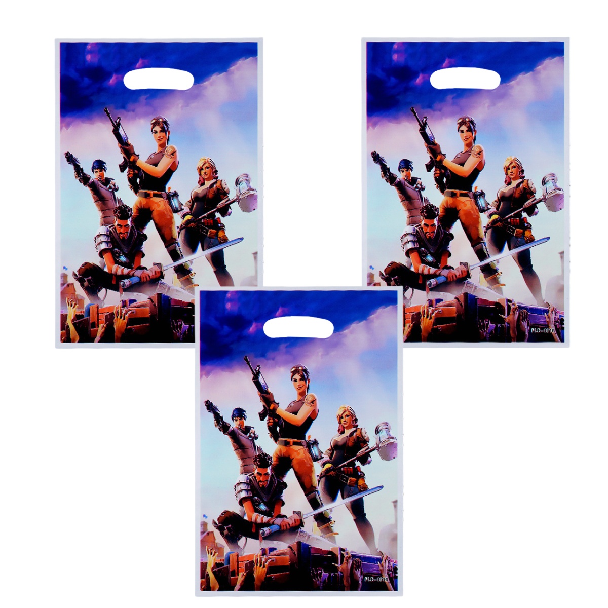 Party Games Kids Birthday - Fortnite Geburtstags-Partytüten Schießspiel Süßigkeitentüten Geschenktüten Kinder-Party-Zubehör