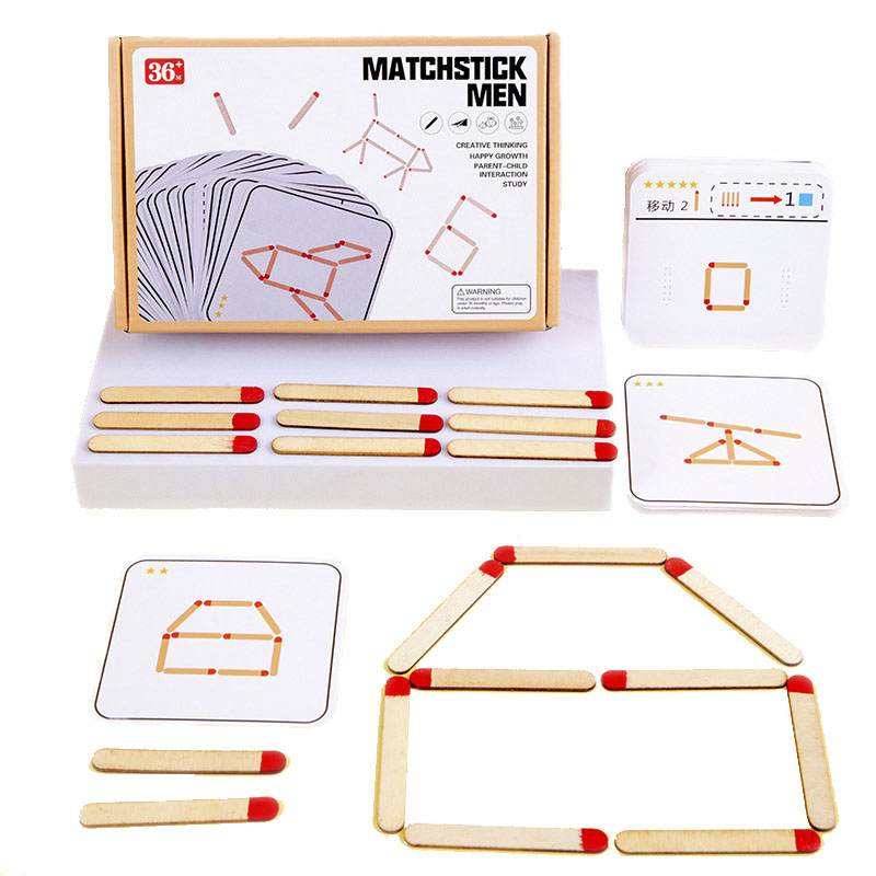 Party Games Kids Indoor - Montessori Spiele Puzzles Spiel Holz Spielzeug