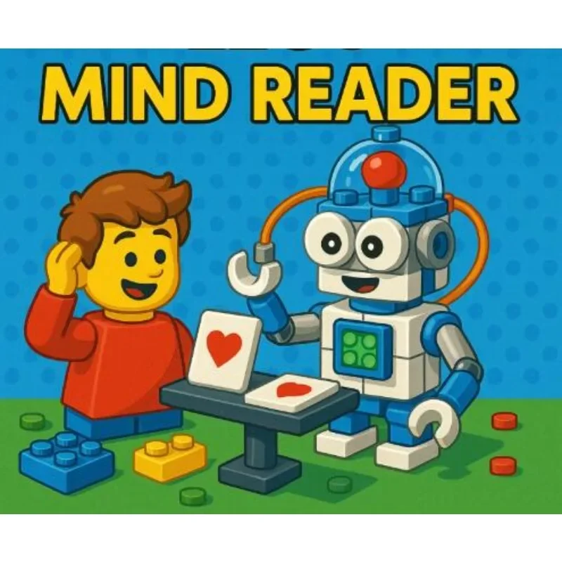 Party Games Easy Kids - Mind Reader Ziegel Mentalismus Zaubertricks Illusionen