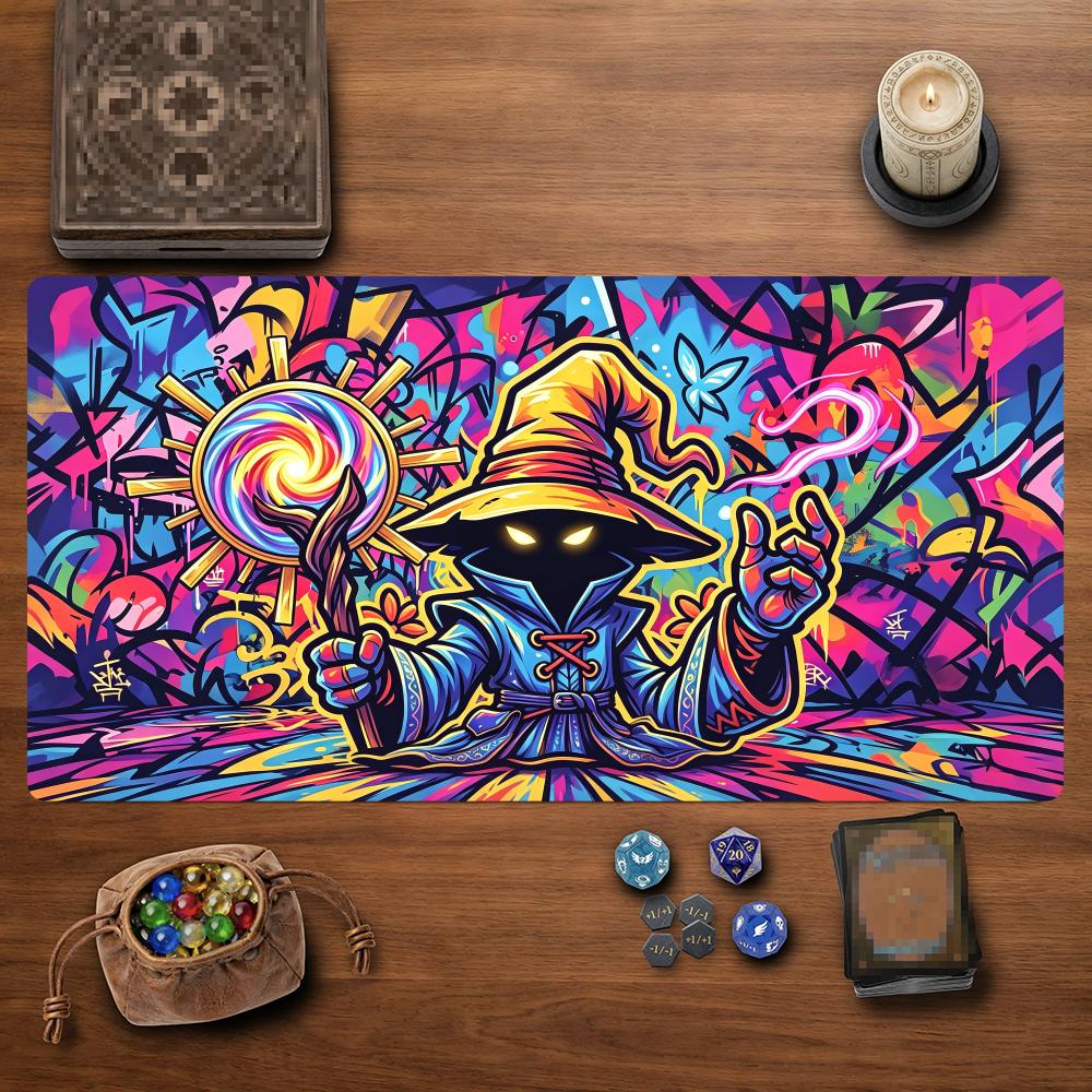 Party Games Mystery - Mysterious Wizard MTG&TCG Tischspielmatte Magic Party
