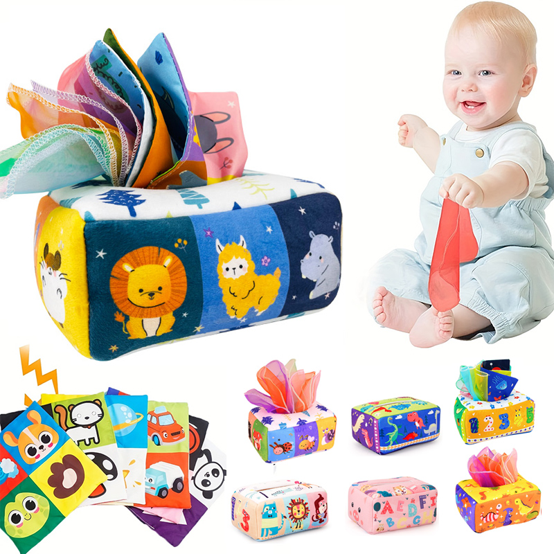 Party Games Kids Indoor - Baby Montessori Spielzeug, Magic Tissue Box,