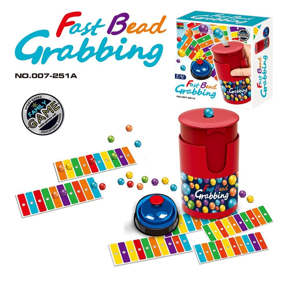 Party Games Kids Indoor - Fast Bead Grabbing Brettspiel für zwei