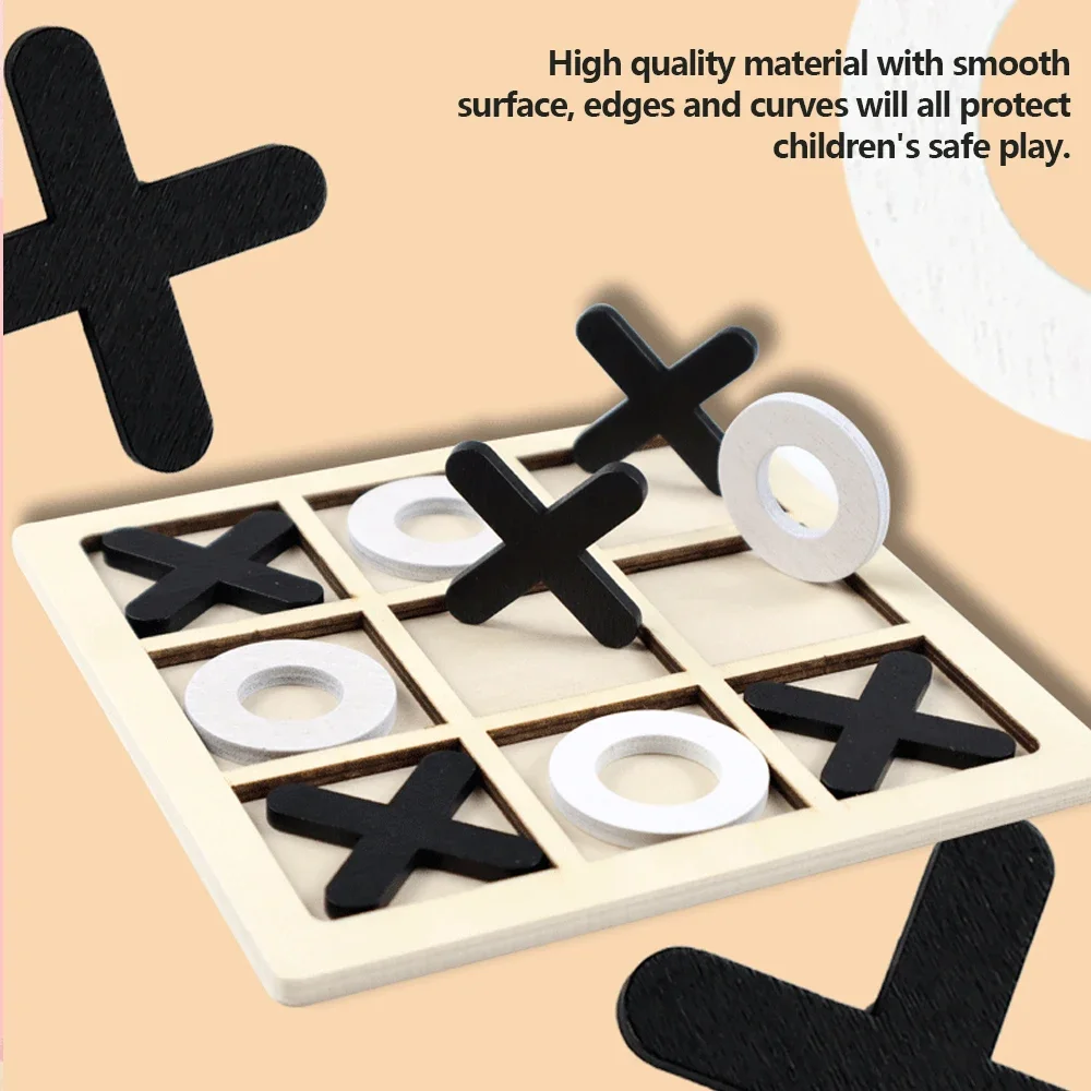 Holz XO Tic Tac Toe Spiel Mini – Party Games Kids Indoor Bewertung und Preis