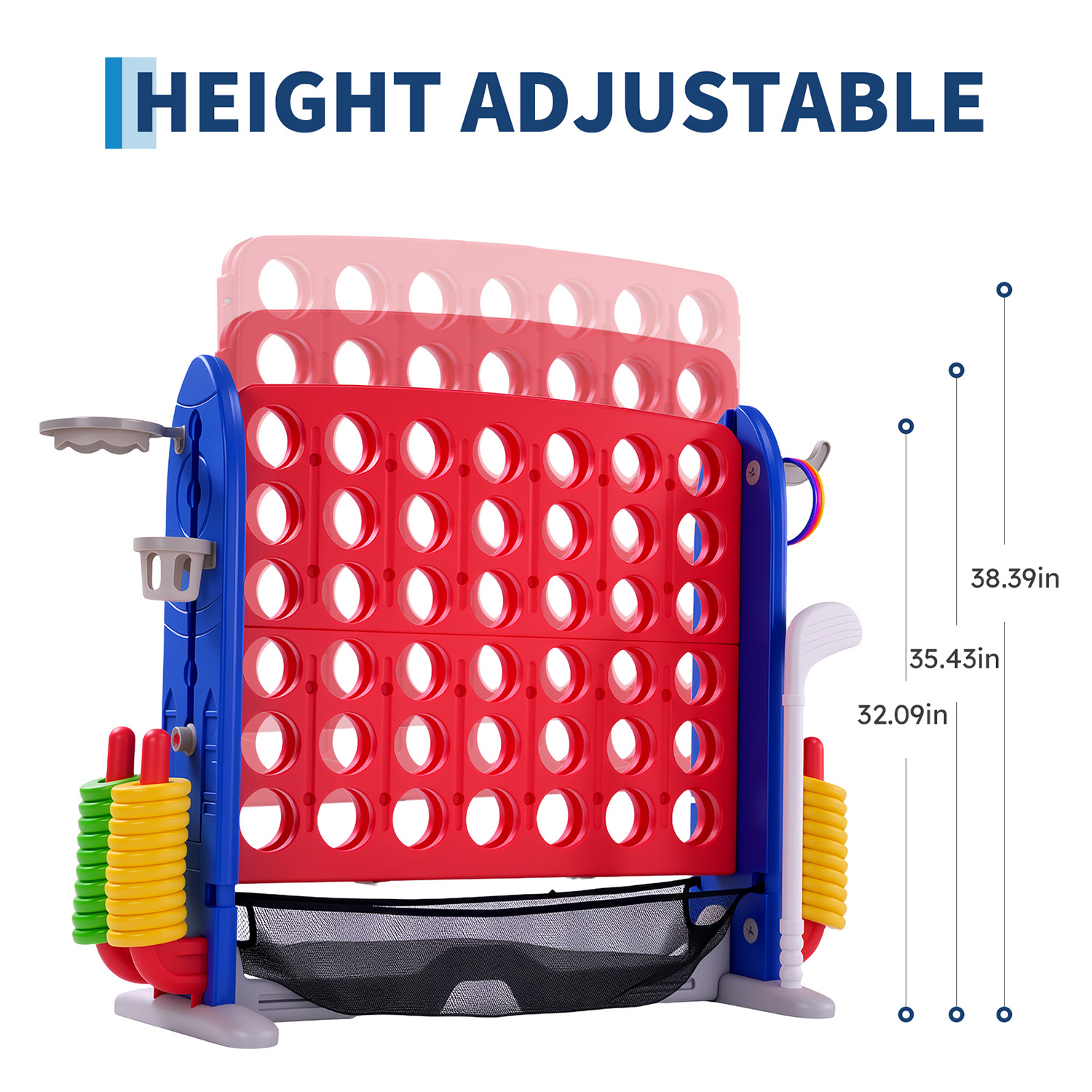 4-in-1 Riesen-Connect-Spielset – Giant Connect Four Bewertung und Preis