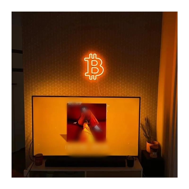 Bitcoin-Neon-Schild, Wanddekor – Party Games Shop Bewertung und Preis