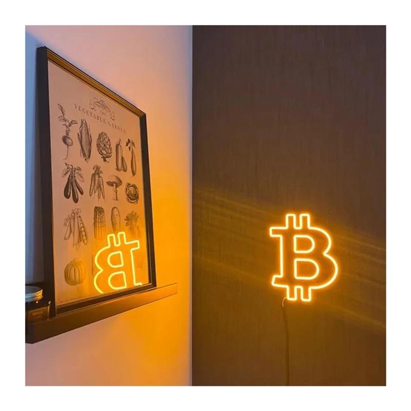 Bitcoin-Neon-Schild, Wanddekor – Party Games Shop Bewertung und Preis
