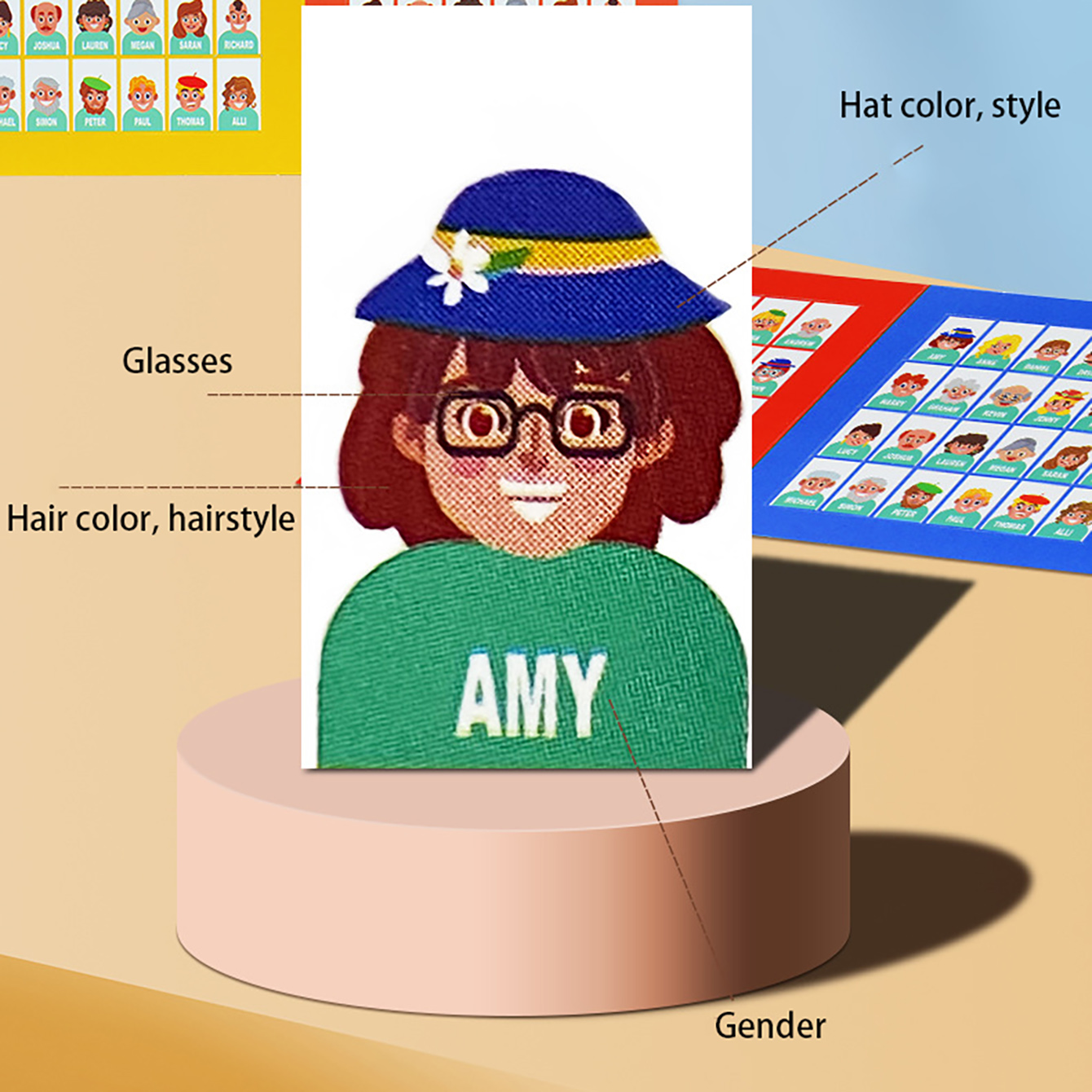 Familien-Ratenbrettspiel „Who  – Party Games Kids Indoor Bewertung und Preis