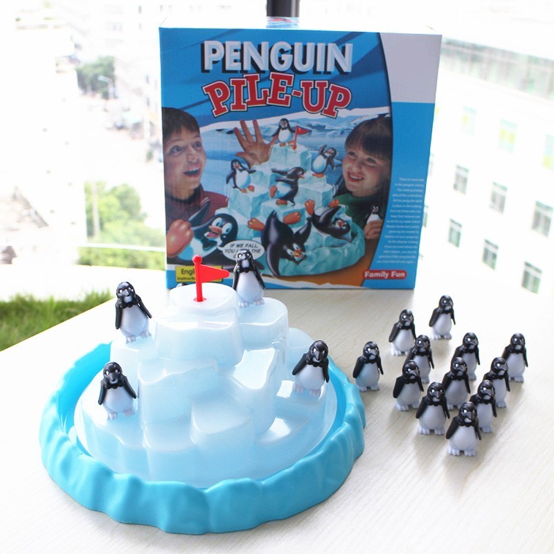 Eisberg-Pinguin-Stapelspiel, B – Party Games Kids Indoor Bewertung und Preis