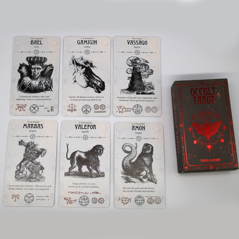 77HC 78 Karten Deck Occult Tar – Party Games Mystery Bewertung und Preis