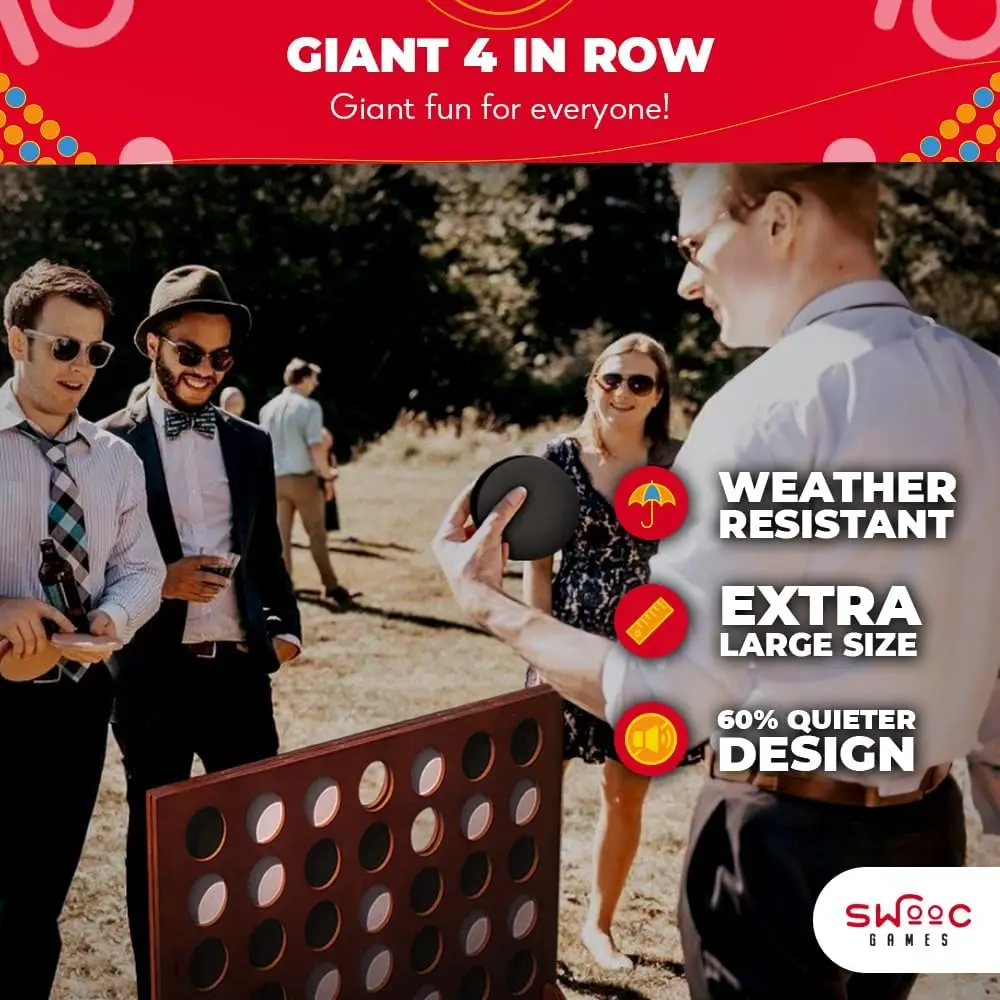 Spiele - Premium Riesen-Vierer – Giant Connect Four Bewertung und Preis