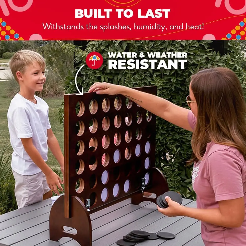 Spiele - Premium Riesen-Vierer – Giant Connect Four Bewertung und Preis