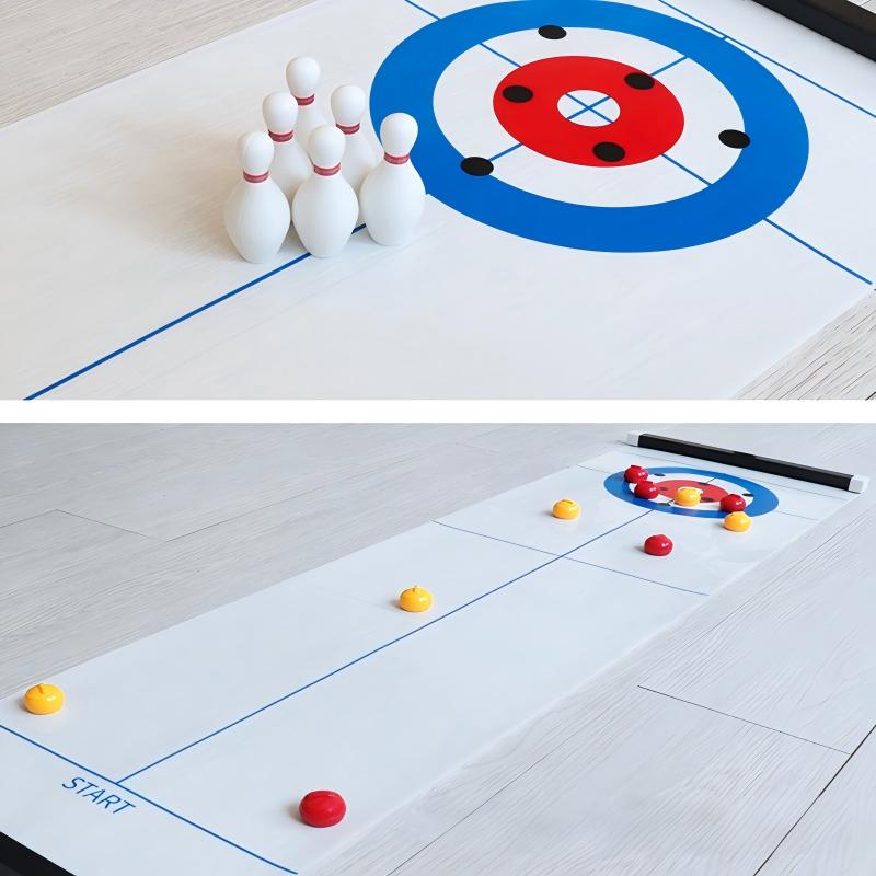 Neues Mini-Curling- und Bowlin – Party Games Kids Indoor Bewertung und Preis
