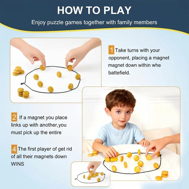 Partyspiele Magnetstein-Spiel  – Party Games Kids Indoor Bewertung und Preis
