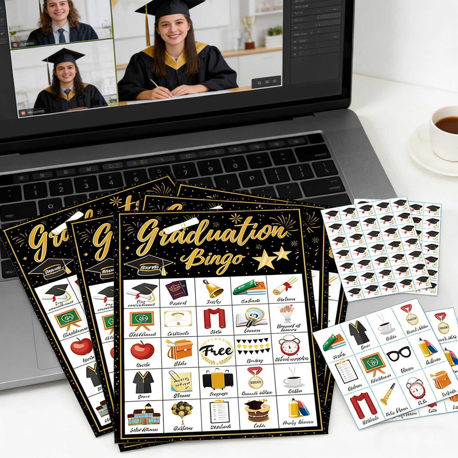 Abschlussfeier Bingo-Karten fü – Party Games College Bewertung und Preis