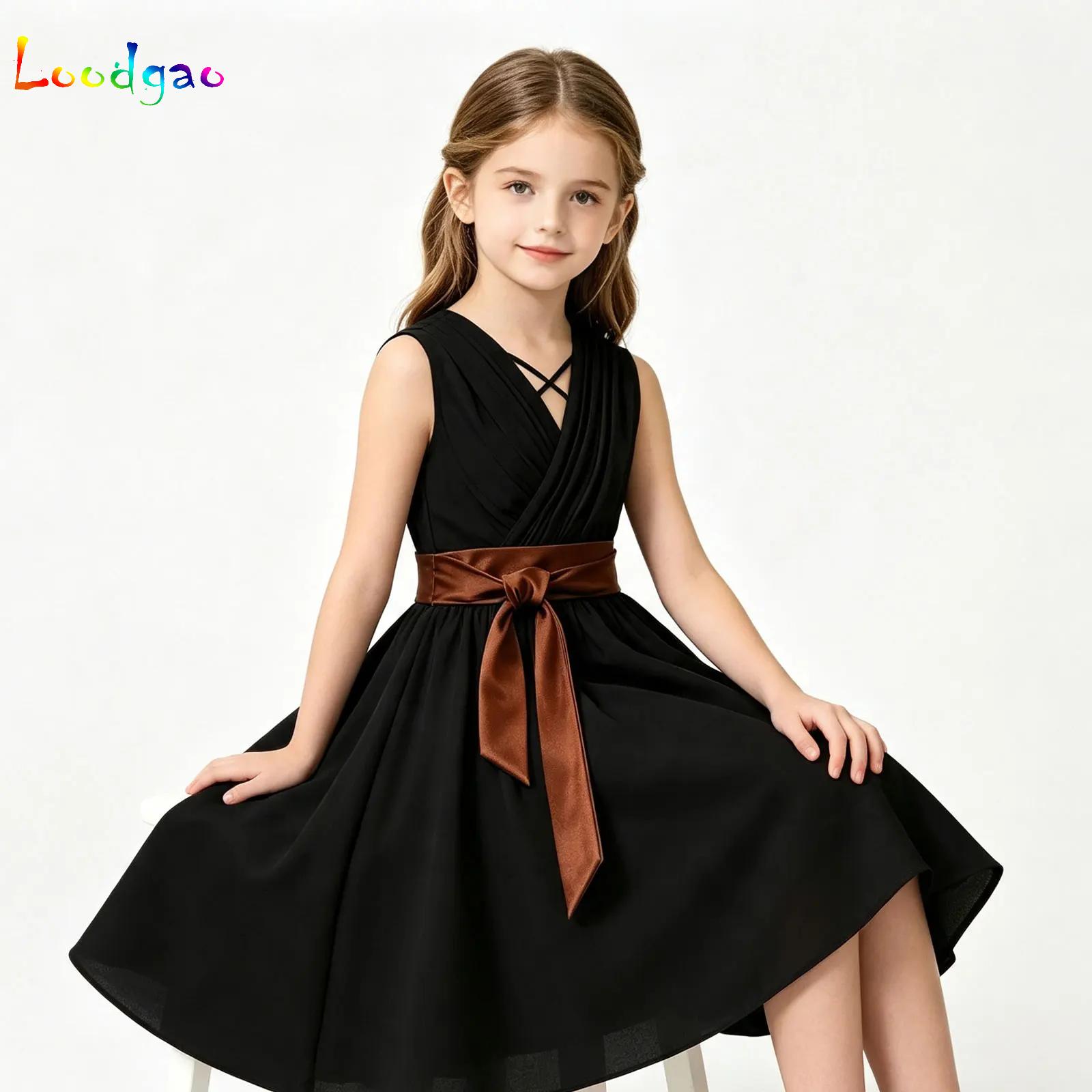 Kinder Mädchen Kleid mit V-Aus – Party Games Kids Birthday Bewertung und Preis